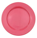 9-Inch Red Stoneware Plate, Box of 24 P2844