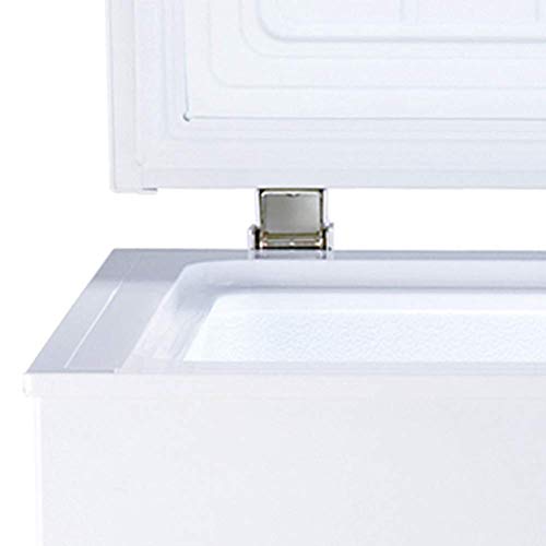 White 10 Cu.Ft Chest Freezer with 3 Removable Basket and Lock C661