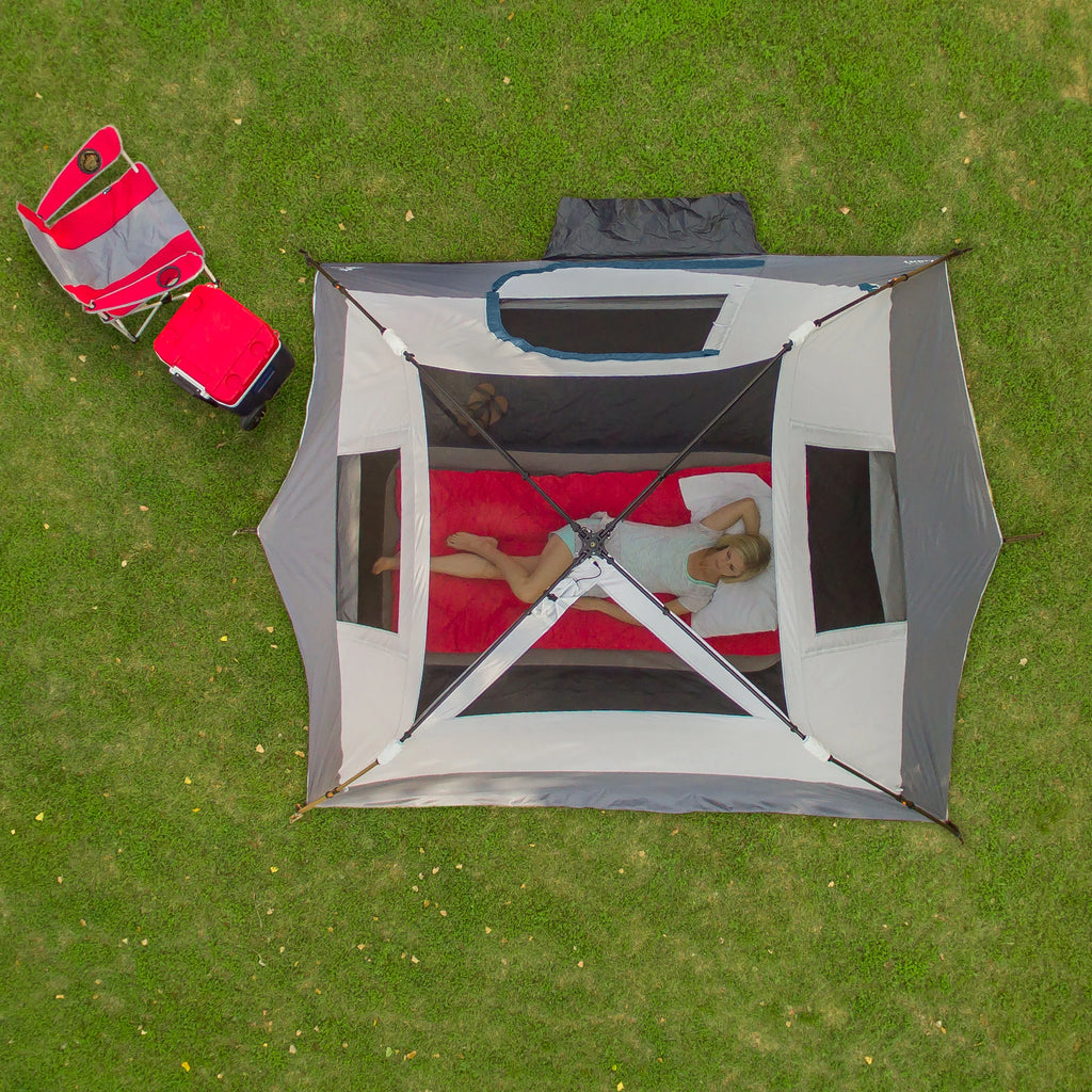 6-Person Instant Cabin Tent with LED Light R850731