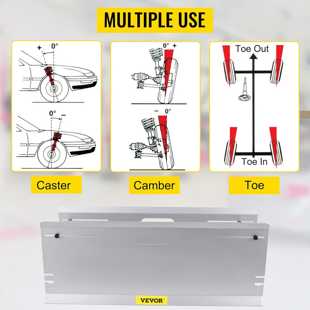 Wheel Alignment Tool with 4 Probes Toe Plates L32048