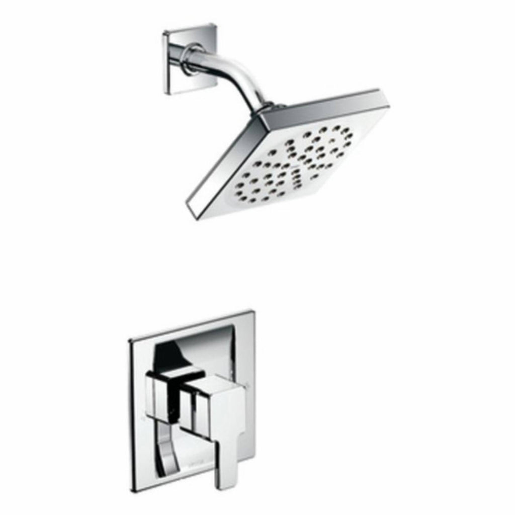 90 Degree Brushed Nickel Shower Only Y7242
