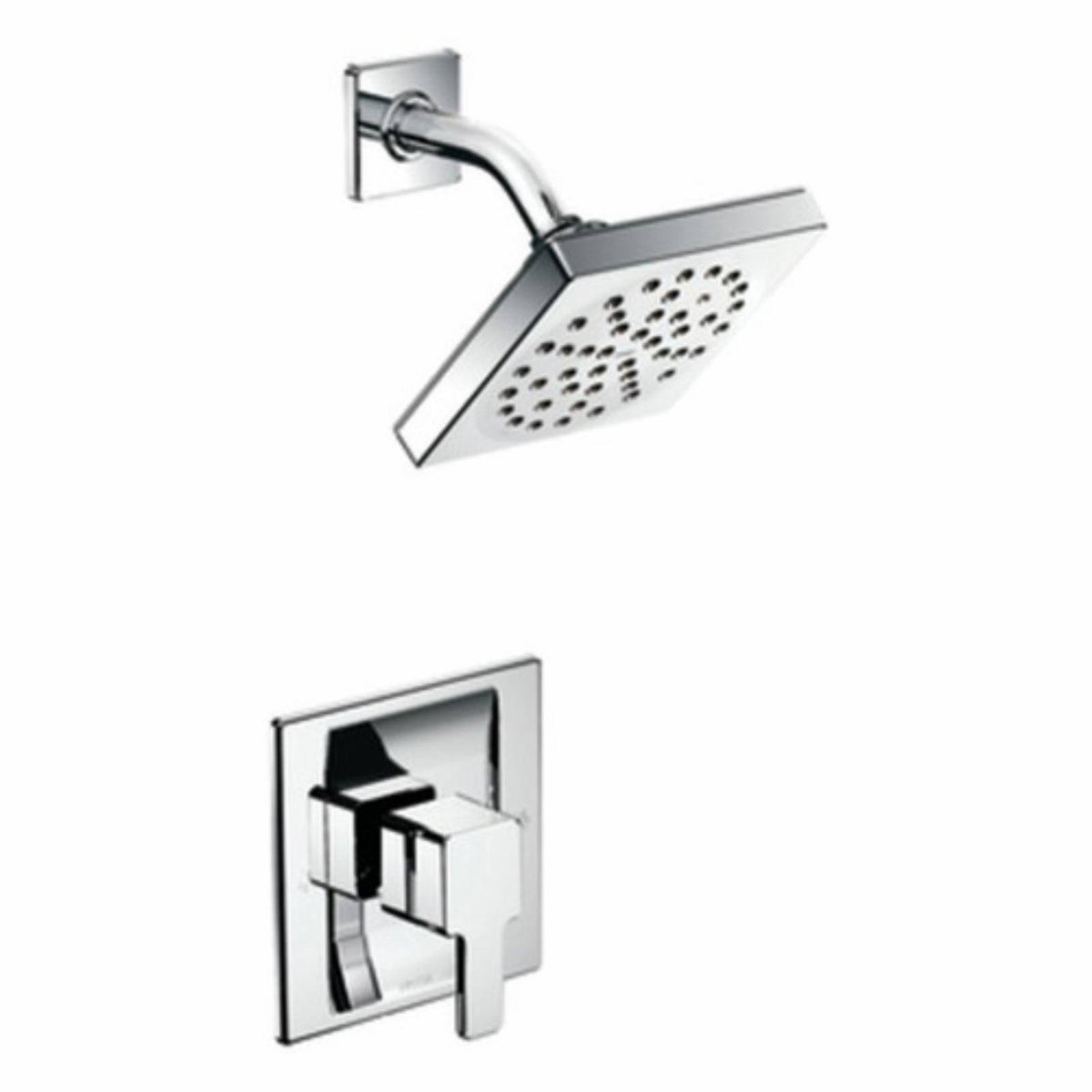 90 Degree Brushed Nickel Shower Only Y7242