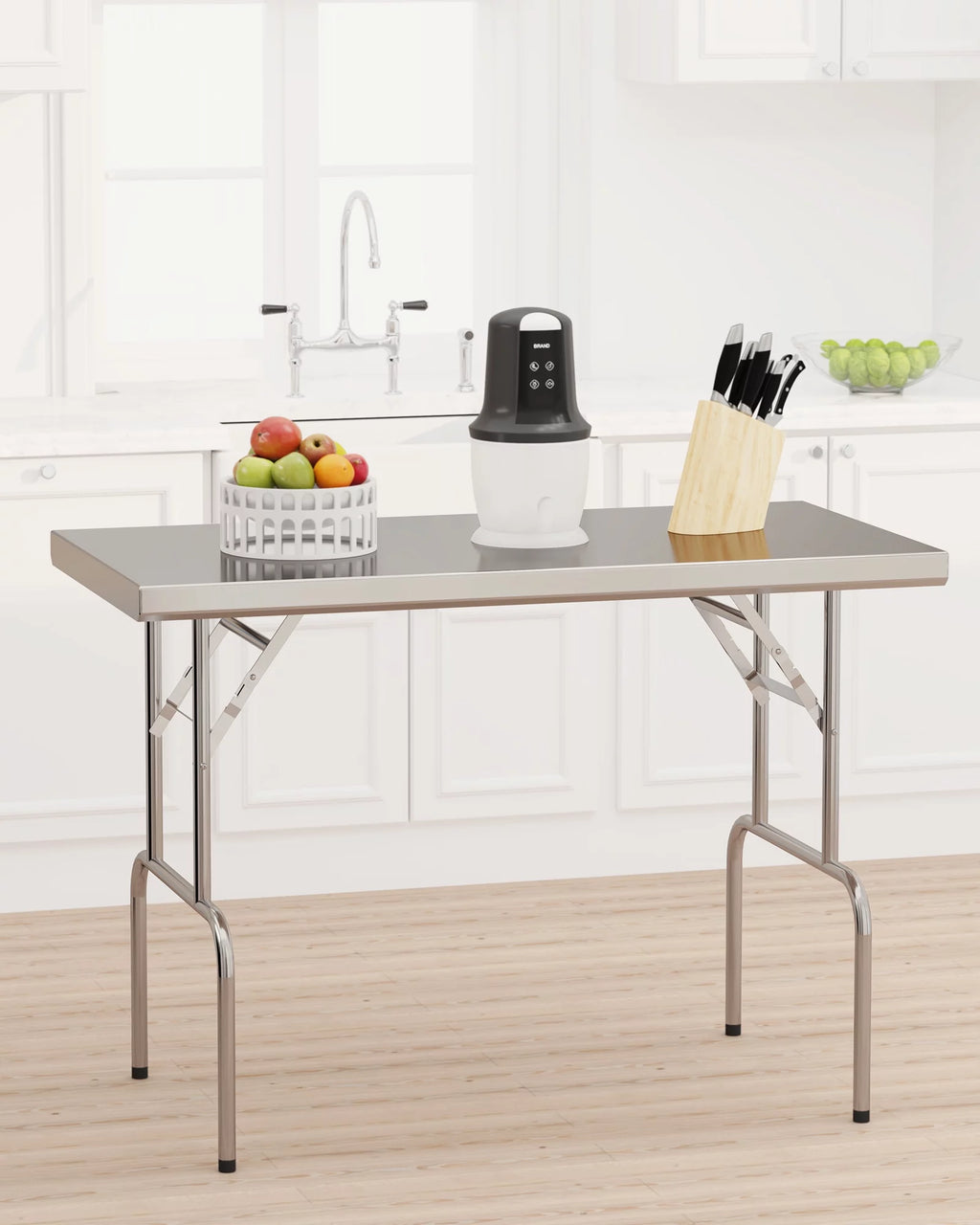 Stainless Steel Folding Work Table Y18328