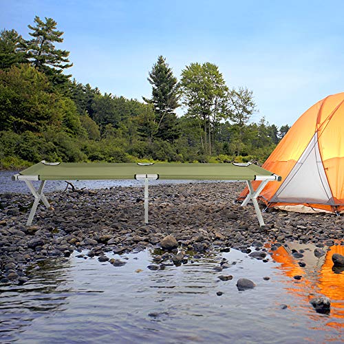 Portable Folding Camping Cot with Carrying Bag U605401