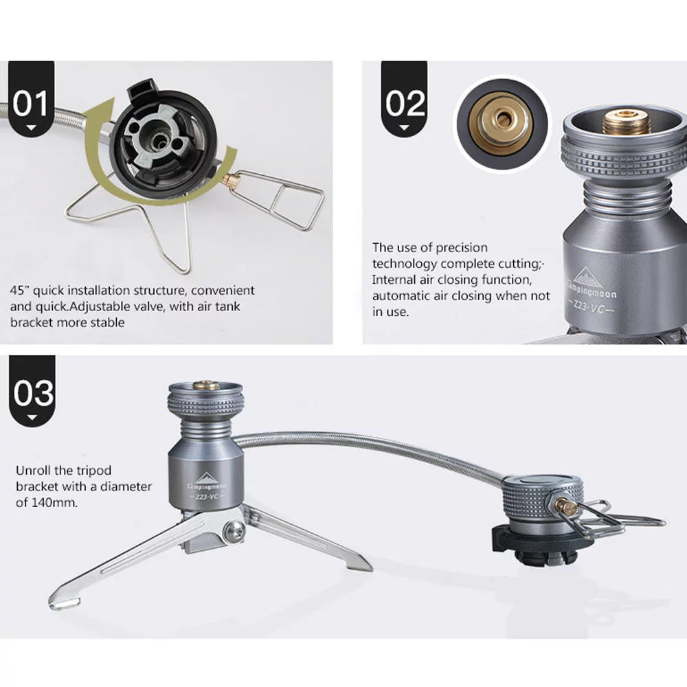 Camping Tripod Canister Adapter H110