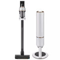 Cordless Stick Vacuum with Clean Station in Misty White G15549