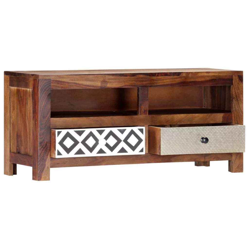 Solid Sheesham Wood TV Cabinet M210973