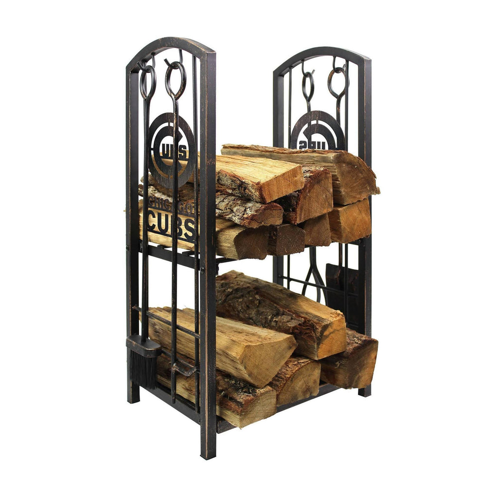 Fireplace Wood Holder & Tool Set Q555