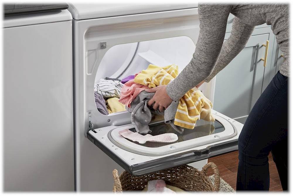White 7.4 Cu. ft. Top Load Electric Dryer K79419