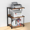 3-Shelf Printer Stand with Wheels B168