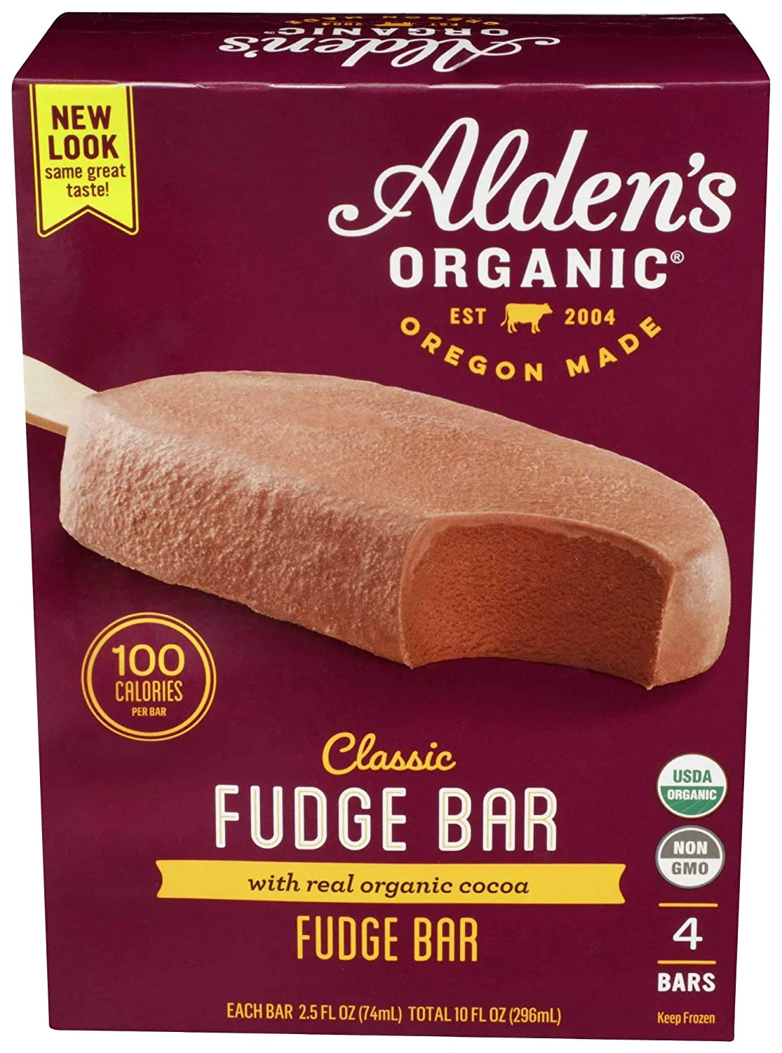 Organic Fudge Ice Cream Bar, 2.5 Fluid Ounce C2440