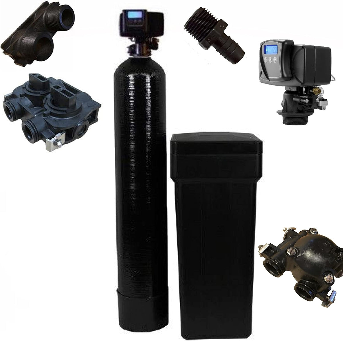 32,000 Grains Whole House Water Softener with Resin In Tank A351154