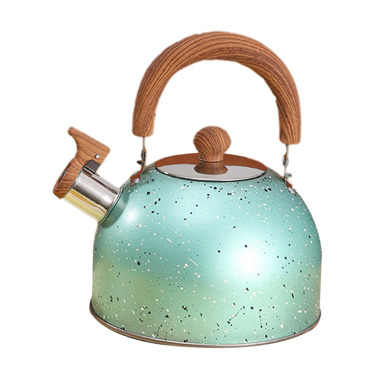 Green Stainless Whistling Water Kettle U114716