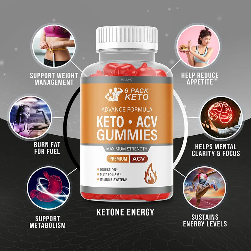6 Pack ACV Keto Gummies O69890