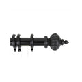 Black Decorative Traverse Rod with Rings S1561