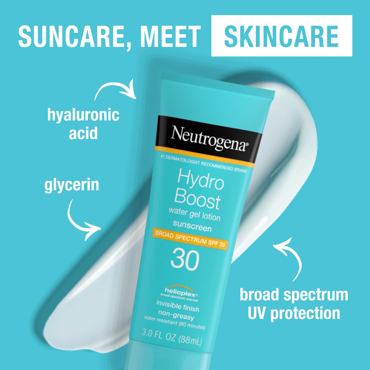 Hydro Boost Moisturizing Sunscreen Lotion, SPF 30, 3 fl. oz N868