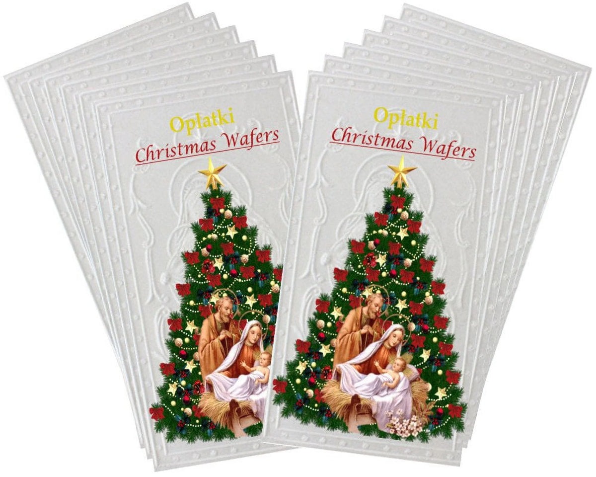 Traditional Christmas Wafers Set Of 12 Q6905