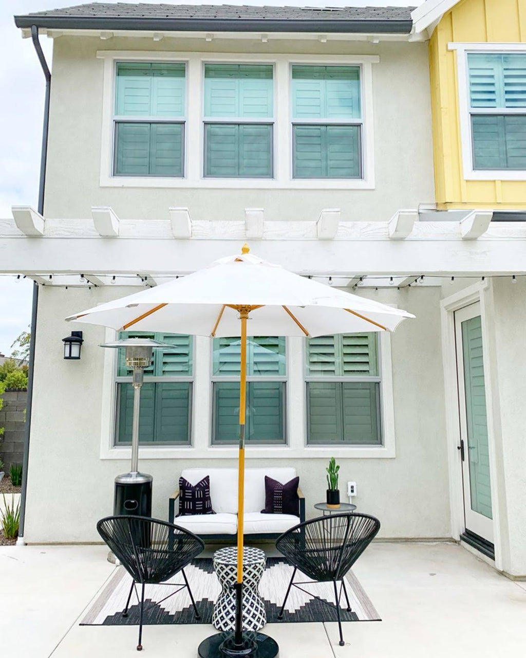 7.5 ft Octagon Cafe Bistro Umbrella I116294