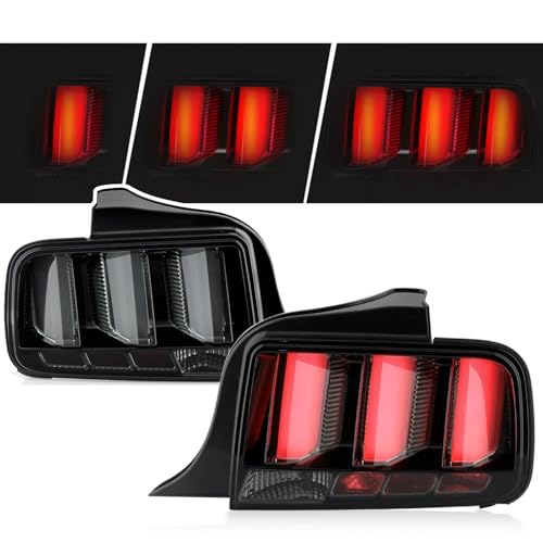 Black Smoked LED Tail Lights X208743