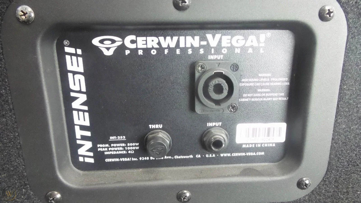 15" 3-Way Passive PA Speaker 1400-Watts Loudspeaker M722732
