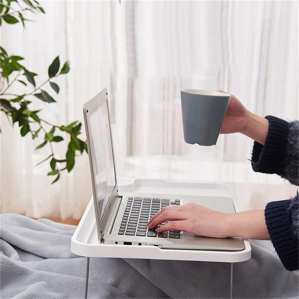 Bed With Laptop Table Folding Table V2501