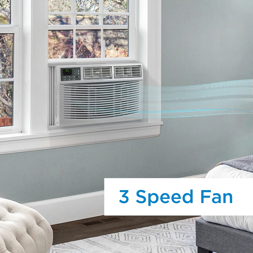 8,000 BTU White Window Air Conditioner C692006
