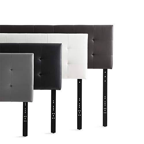 Black Faux Leather King/Cal King Headboard Y38433
