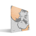NCAA Typographic 16 x16 Canvas I2291