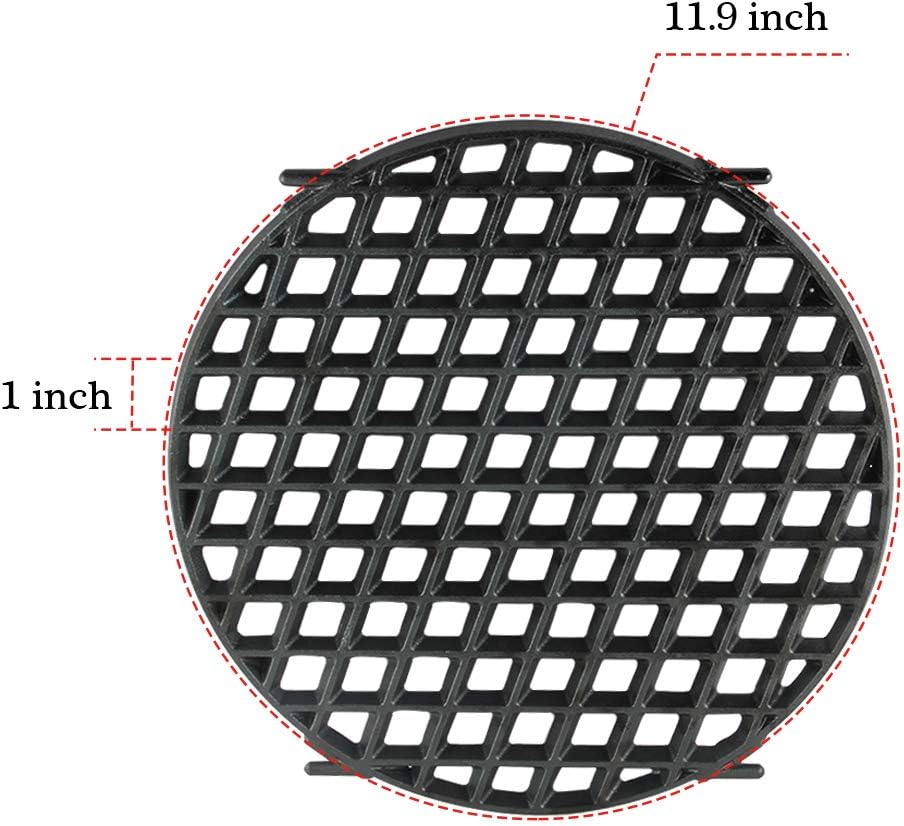 12-Inch Diameter Pre-seasoned Cast Iron Sear Grate A1160