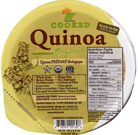Organic Cooked Quinoa 4.2 oz Pack of 4 G3262