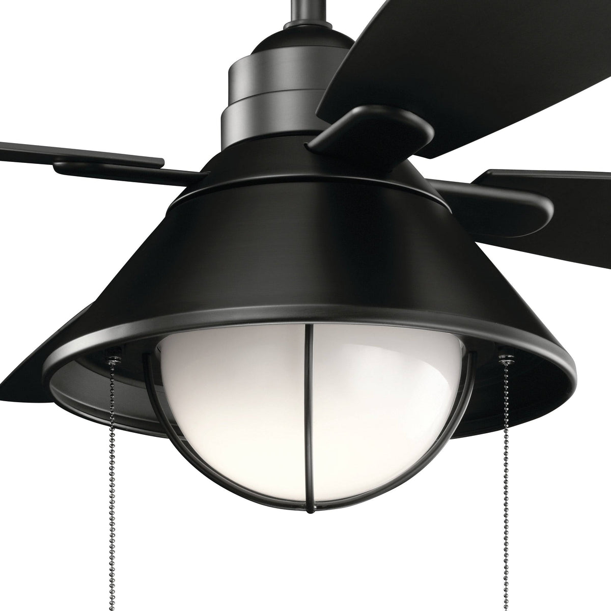 Satin Black LED Ceiling Fan V595355