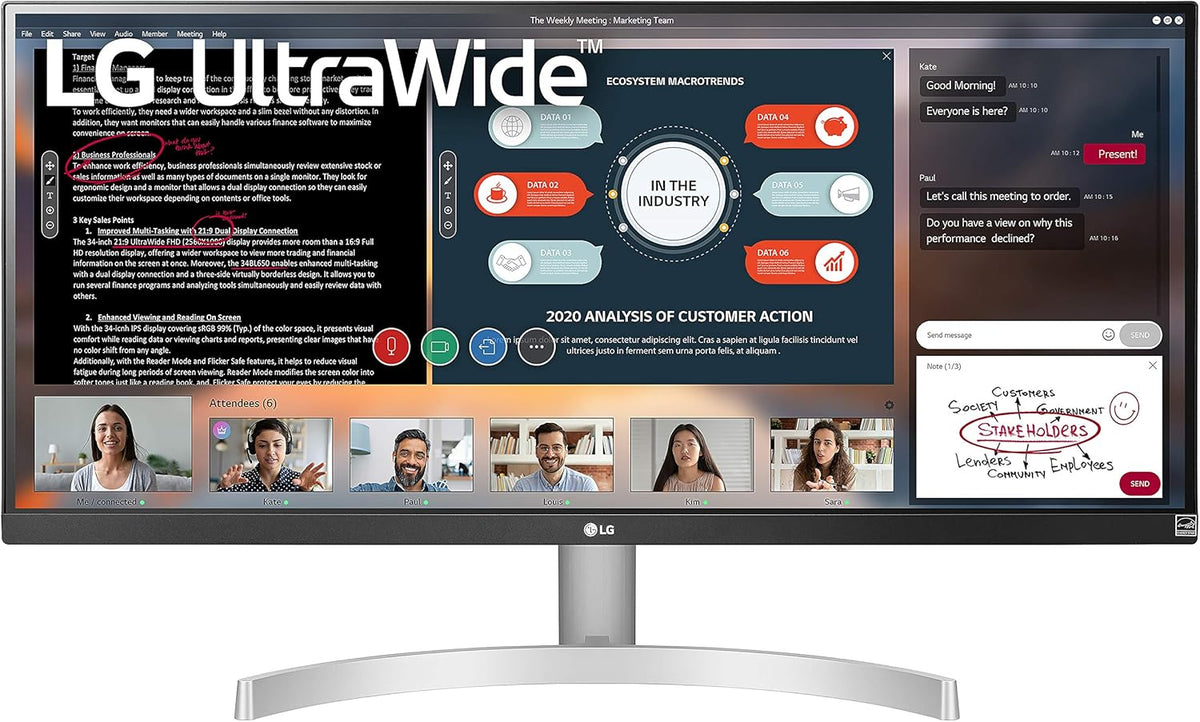 29" 21:9 UltraWide WFHD IPS HDR10 Monitor O6516