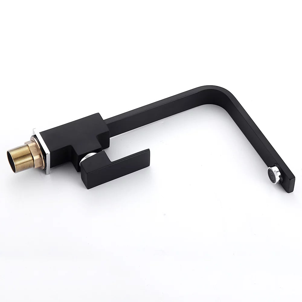 Black Chrome Kitchen Mixer Tap M39587