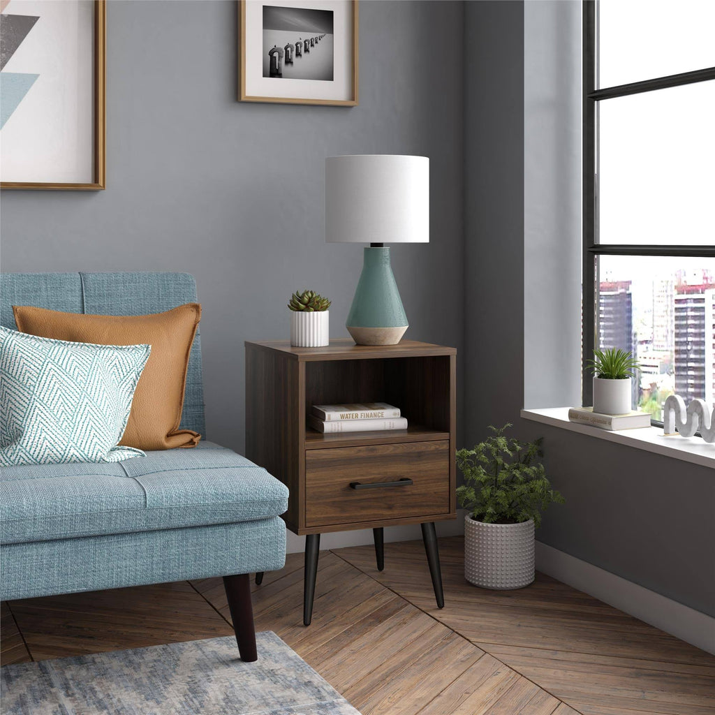 Walnut End Table A8276