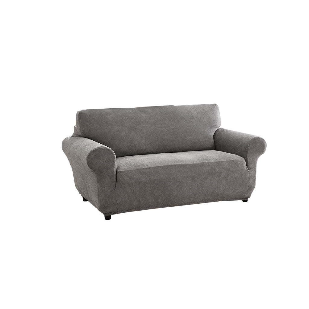 Chenille Stretch Fabric Loveseat Slipcover C2043