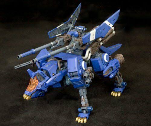 1/72 Scale Zoids Command Wolf Attack Custom B221