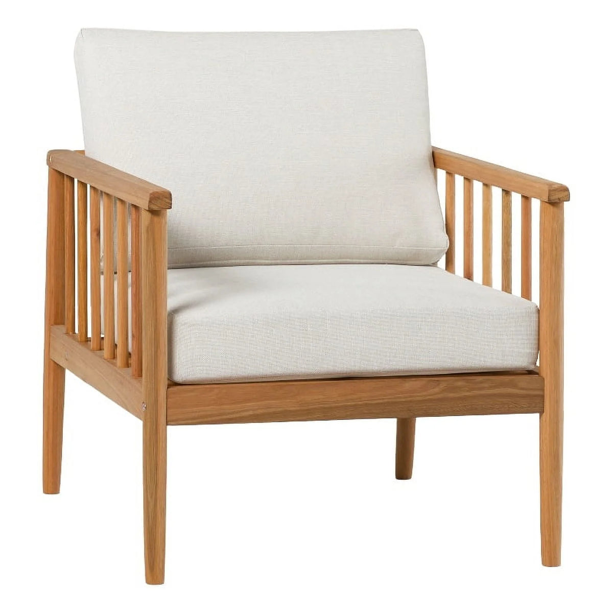 Solid Wood Spindle Lounge Chair O2917