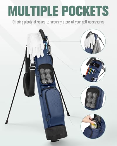 Lightweight Golf Stand Bag with 2 Way Dividers K1151