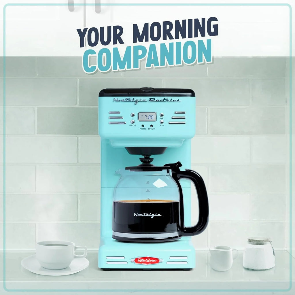 12-Cup Programmable Coffee Machine, Aqua M47282