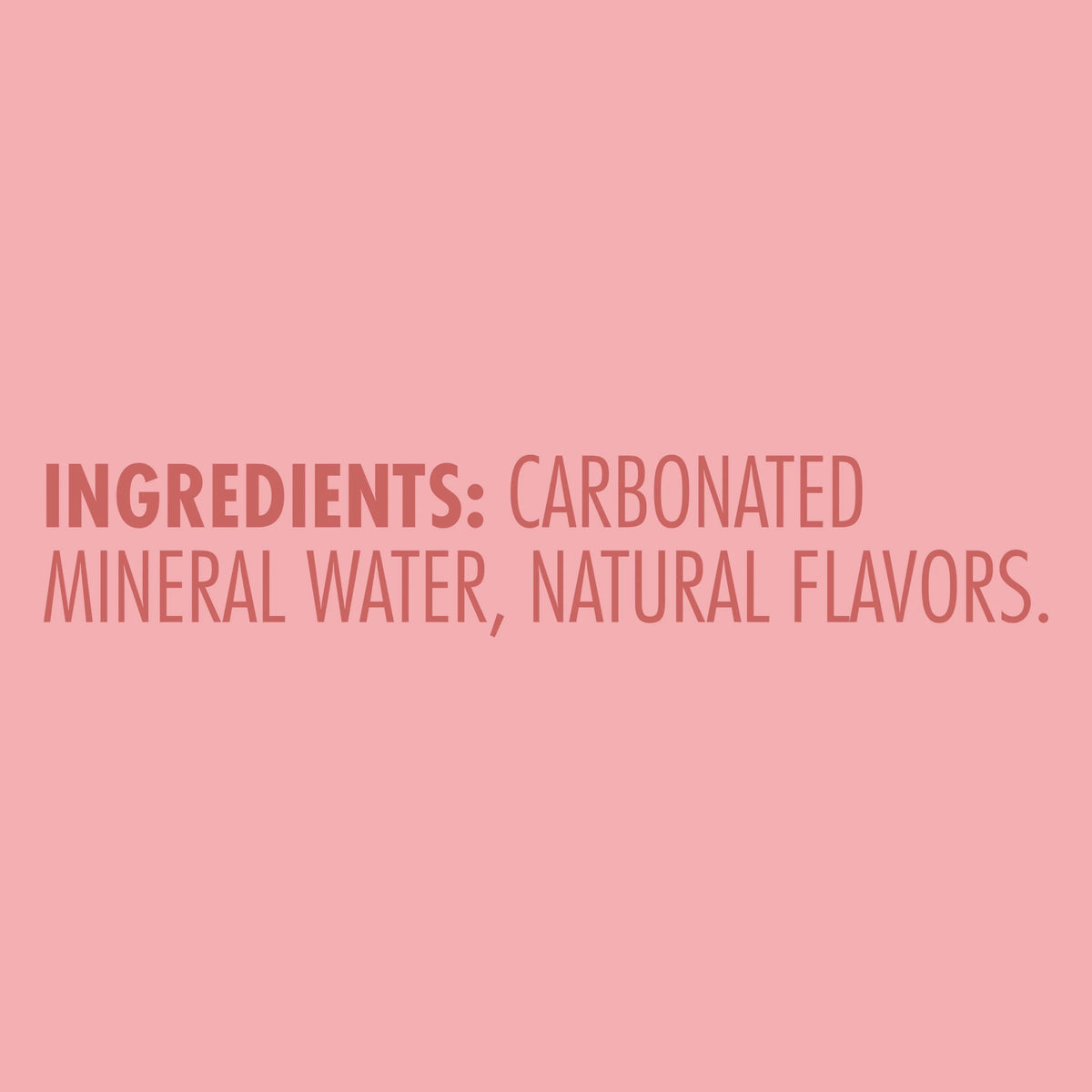 Pink Grapefruit & Citrus Flavored Mineral Water with CO2 Added, 8 Pack of 11.15 Fl Oz Cans R514361