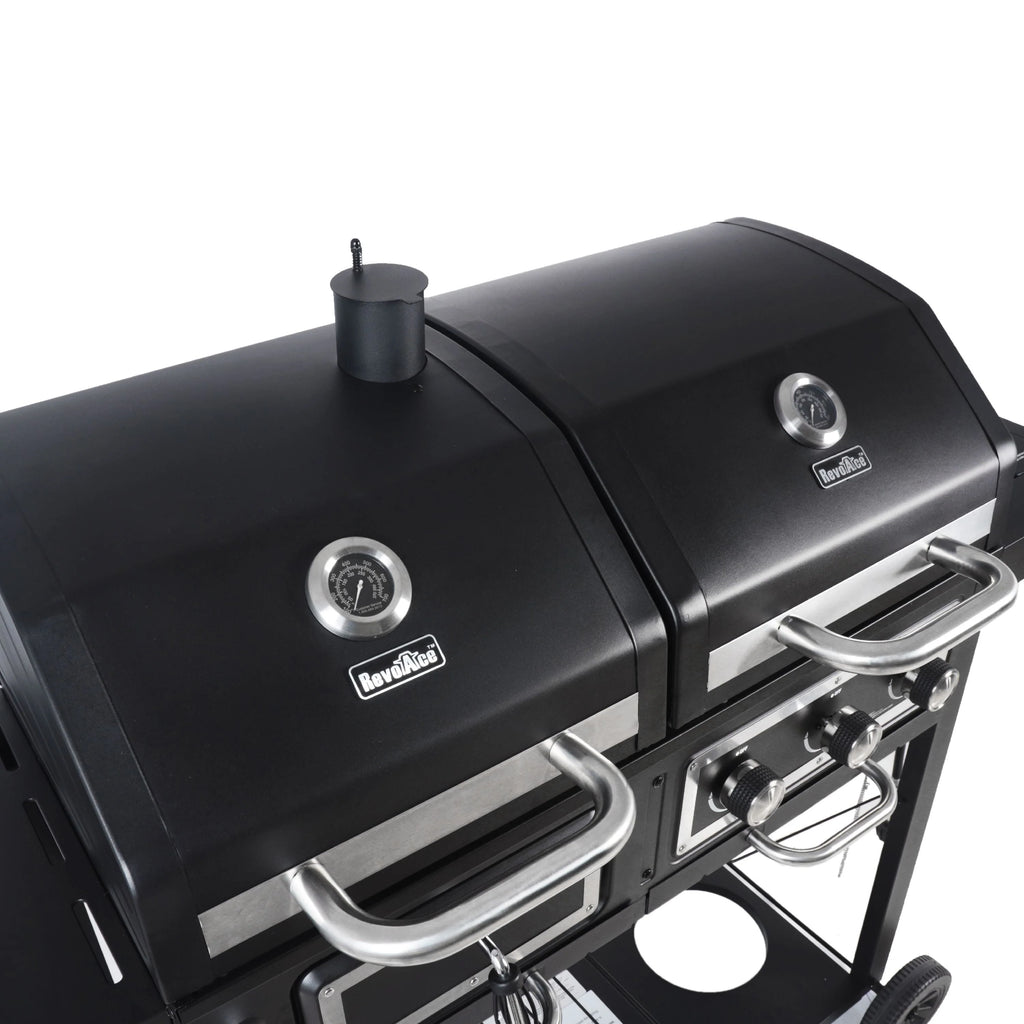 Dual Fuel Gas & Charcoal Combo Grill N3217