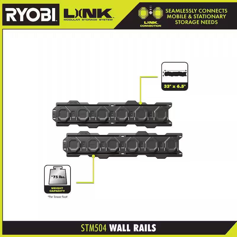 Wall Rails 4-Pack M6782