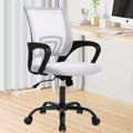 White Mesh Ergonomic Office Chair D77691
