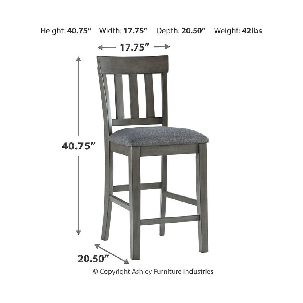 Counter Height Upholstered Barstool, Set of 2 C34554