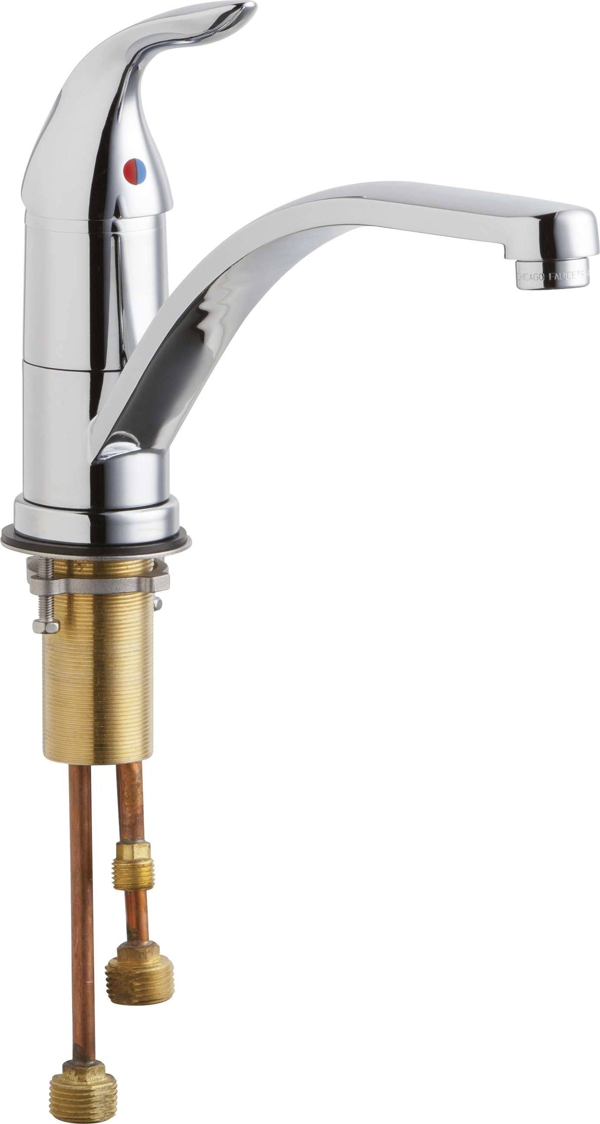 Single Lever Hot and Cold Water Mixing Sink Faucet I153354