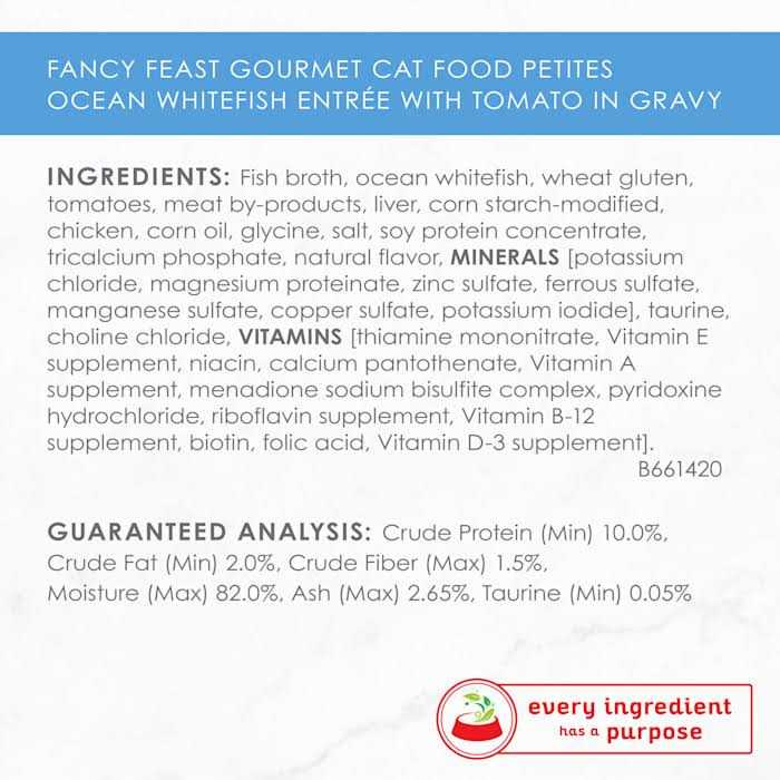 Ocean Whitefish Entree with Tomato in Gravy Wet Cat Food T52096