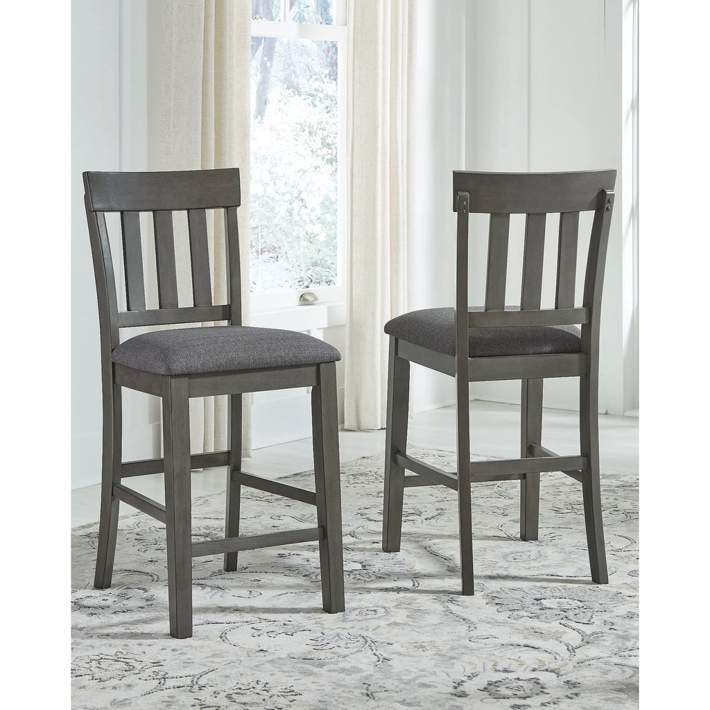 Counter Height Upholstered Barstool, Set of 2 C34554