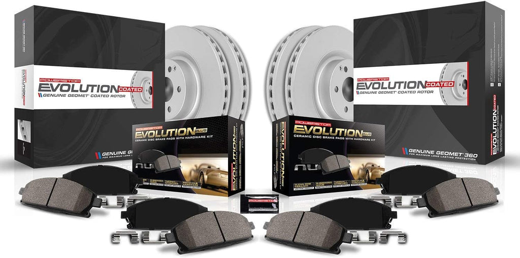 Front and Rear Z17 Coated Brake Kit S641308