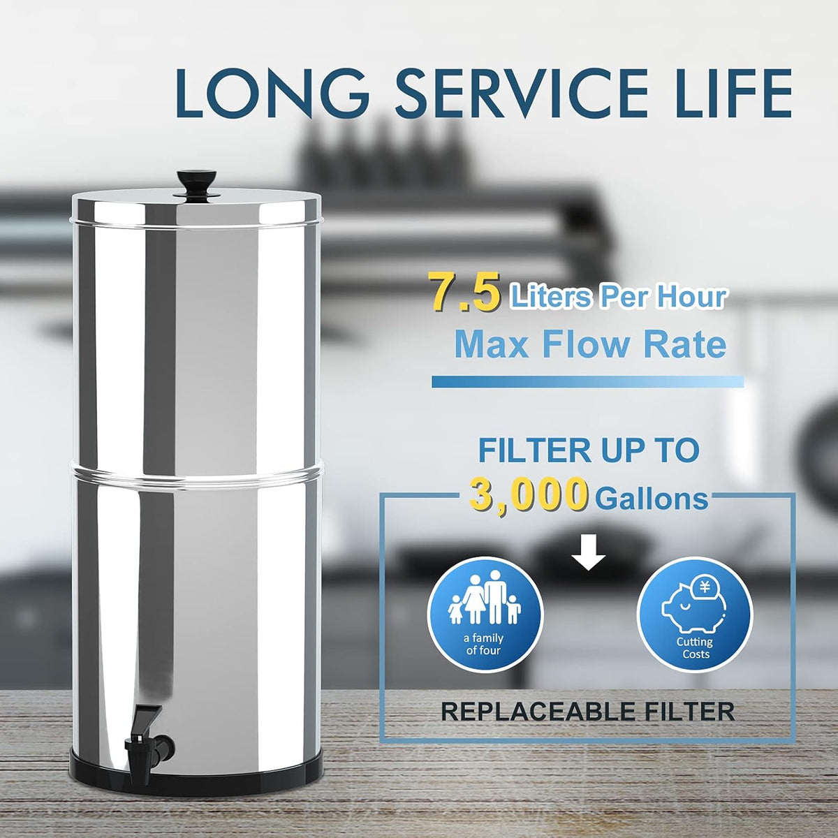 Black Purification Elements Water Purifier Replacement Filters X392108