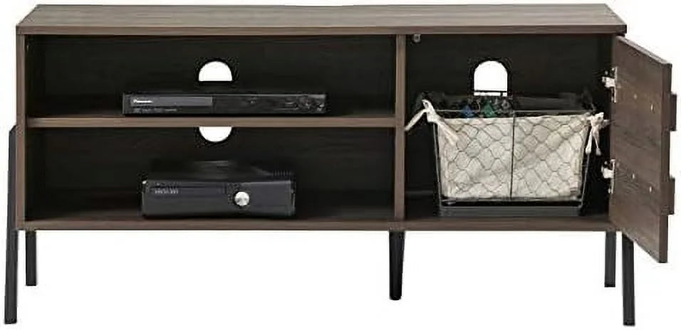Mid-Century Modern Wood TV Stand up to 85 Inch X527456